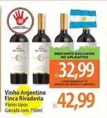 Atacadão Argentino - vinho rivadavia oferta