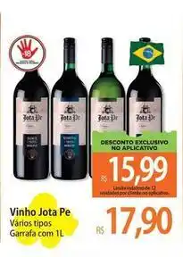 Atacadão Jota pe - vinho oferta