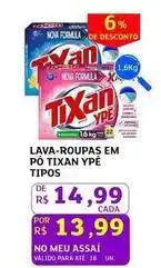 Assaí Atacadista Tixan ypê - lava-roupas em pó oferta