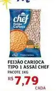 Assaí Atacadista Chef - feijão carioca tipo 1 assaí chef oferta