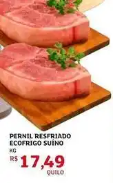 Assaí Atacadista Pernil resfriado ecofrigo suíno oferta