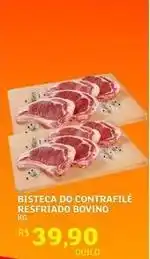 Assaí Atacadista Bovino - bisteca do contrafilé resfriado bovino oferta