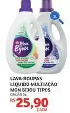Assaí Atacadista Mon bijou - lava-roupas líquido multiação tipos oferta