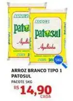 Assaí Atacadista Patosul - arroz branco tipo 1 oferta