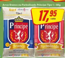 Rede Supermarket Arroz Branco ou Parboilizado Príncipe Tipo 1 - 5Kg oferta