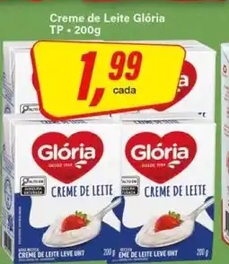 Rede Supermarket Creme de Leite Glória oferta