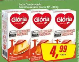 Rede Supermarket Leite Condensado Semidesnatado Glória TP oferta