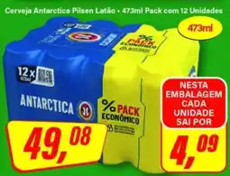 Rede Supermarket Cerveja Antarctica Pilsen Latão oferta