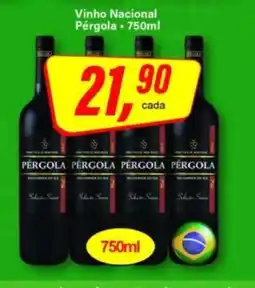 Rede Supermarket Vinho Nacional Pérgola - 750ml oferta