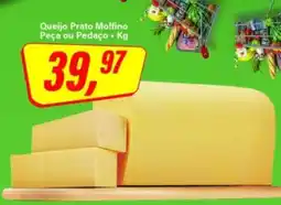 Rede Supermarket Queijo Prato Molfino oferta