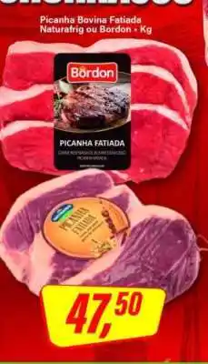 Rede Supermarket Bordon Picanha Fatiada oferta