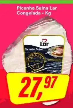 Rede Supermarket Picanha Suína Lar Congelada oferta