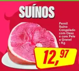Rede Supermarket Pernil Suíno Congelado com Osso e com Pele a Granel oferta