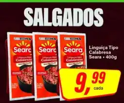 Rede Supermarket Linguiça Tipo Calabresa Seara oferta