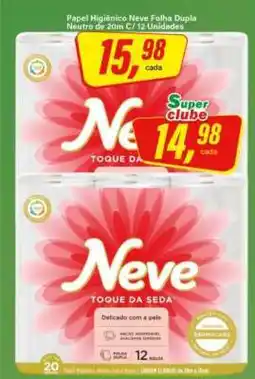 Rede Supermarket Neve Toque da Seda oferta