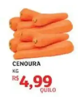 Assaí Atacadista cenoura oferta