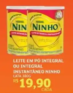Assaí Atacadista Leite em pó integral ou integral instantâneo ninho oferta
