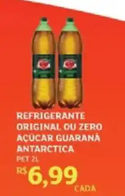 Assaí Atacadista Refrigerante original ou zero açúcar guaraná antarctica oferta