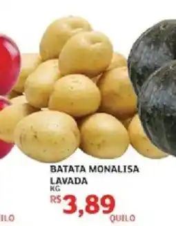 Assaí Atacadista batata monalisa lavada oferta