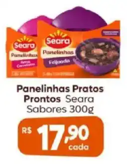 Shibata Supermercados Panelinhas Pratos Prontos Seara Sabores oferta