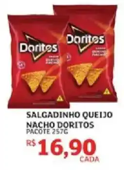 Assaí Atacadista Salgadinho queijo nacho doritos oferta
