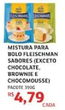 Assaí Atacadista mistura para bolo fleischman sabores oferta