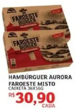 Assaí Atacadista Hambúrguer aurora faroeste misto oferta