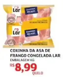 Assaí Atacadista Coxinha da asa de frango congelada lar oferta
