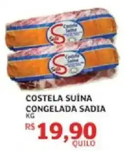 Assaí Atacadista Costela suína congelada sadia oferta