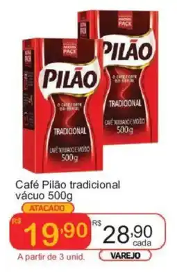 Giga Atacado Café pilão tradicional oferta