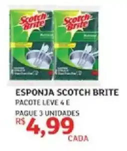 Assaí Atacadista esponja scotch brite oferta