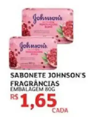 Assaí Atacadista Sabonete johnson's fragrâncias oferta
