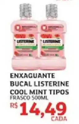 Assaí Atacadista Enxaguante bucal listerine cool mint tipos oferta