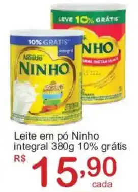 Giga Atacado Leite em pó Ninho integral oferta