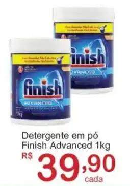 Giga Atacado Detergente em pó finish advanced oferta