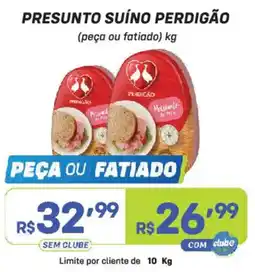 Prezunic Presunto suíno perdigão oferta