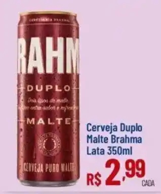 Max Atacadista Cerveja duplo malte brahma oferta
