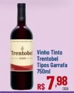 Max Atacadista Vinho Tinto Trentobel oferta
