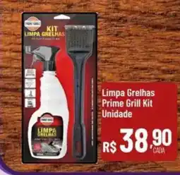 Max Atacadista Limpa Grelhas Prime Grill Kit oferta