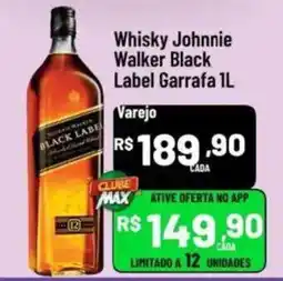 Max Atacadista Whisky Johnnie Walker Black Label Garrafa oferta