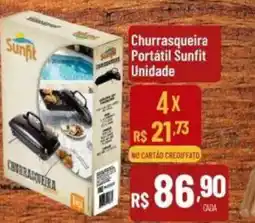 Max Atacadista Churrasqueira Portátil Sunfit oferta