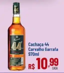 Max Atacadista Cachaça 44 Carvalho Garrafa oferta