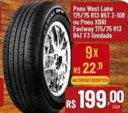 Max Atacadista Pneu West Lake ou Pneu XBRI oferta