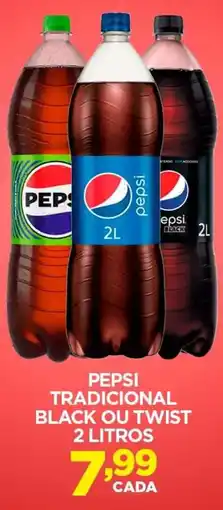 Supermercados Joanin pepsi tradicional black ou twist oferta