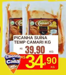 Tome Leve Picanha suína temp camari kg oferta