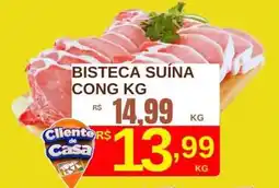 Tome Leve Bisteca suína cong kg oferta