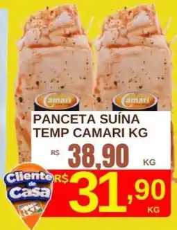 Tome Leve Panceta suína temp camari oferta