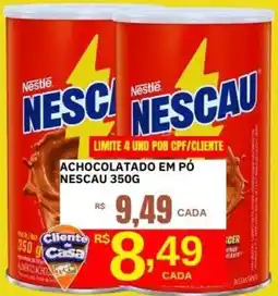 Tome Leve achocolatado em pó nescau oferta