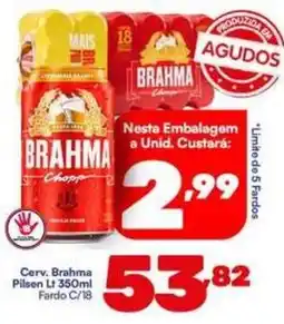Barracão Supermercado Cerv. Brahma Pilsen oferta