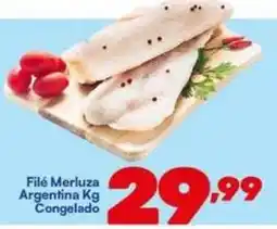 Barracão Supermercado Filé Merluza Argentina Kg oferta